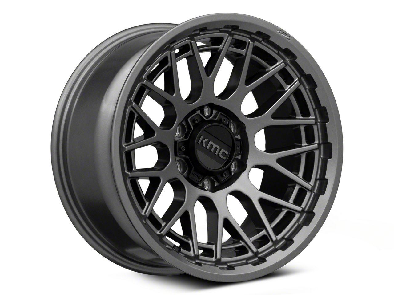 KMC Toyota 4-Runner Technic Anthracite 6-Lug Wheel; 17x8.5; 0mm