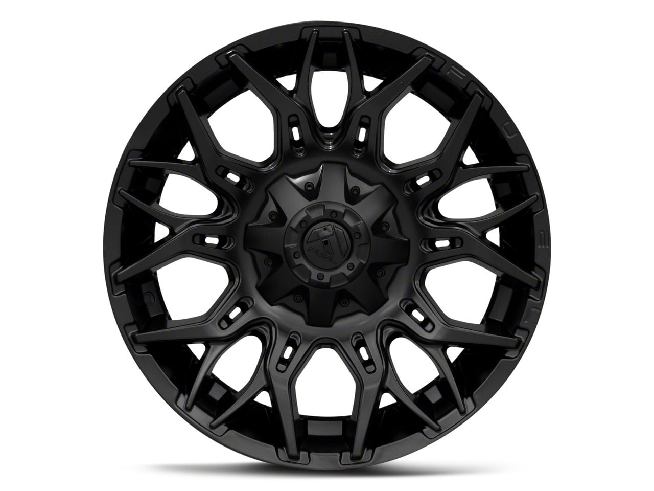 Fuel Wheels Toyota 4-Runner Twitch Gloss Black 6-Lug Wheel; 20x9
