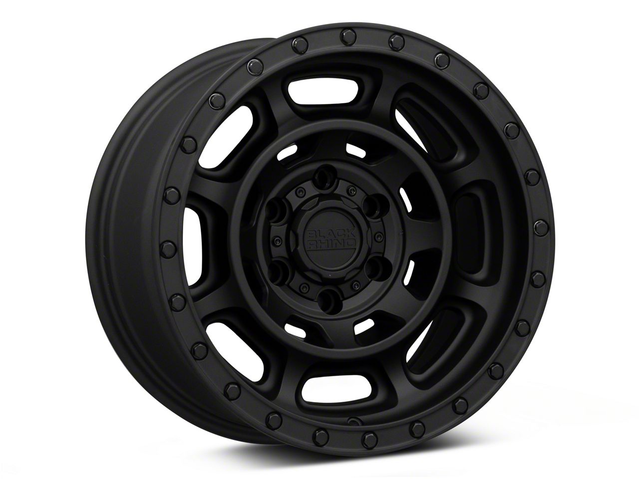 Black Rhino Toyota 4-Runner Convoy Matte Black 6-Lug Wheel