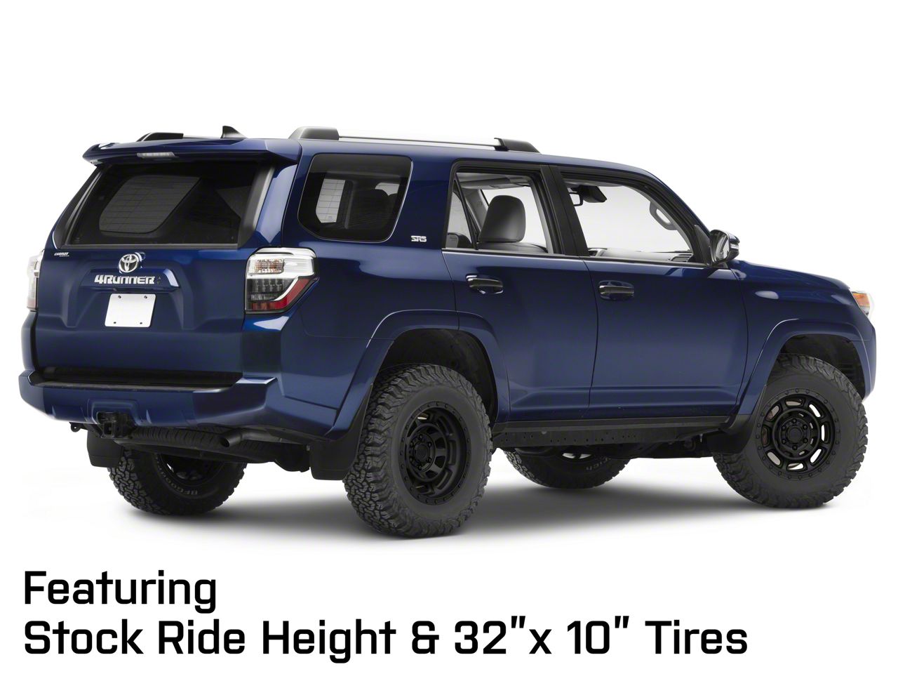 Black Rhino Convoy Matte Black 6-Lug Wheel; 17x8.5; -10mm Offset (10-24  4Runner)