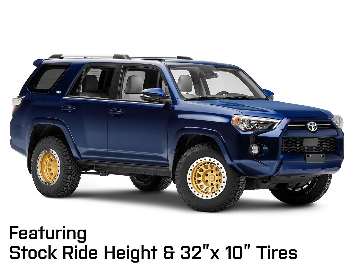 Black Rhino Toyota 4-Runner Primm Matte Gold 6-Lug Wheel; 17x8.5  