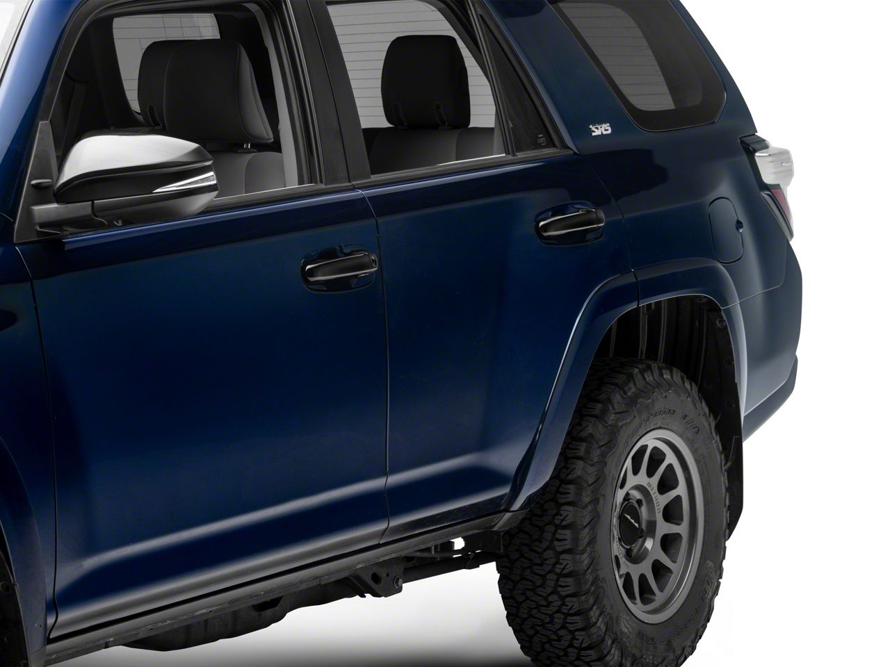 Keyless Door Handle Overlays For Toyota 4Runner N280 2010-2021 – Gloss Black ABS