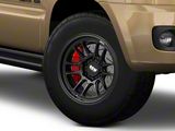 SSW Off-Road Wheels Raptor Matte Black 6-Lug Wheel; 17x9; -12mm Offset (03-09 4Runner)