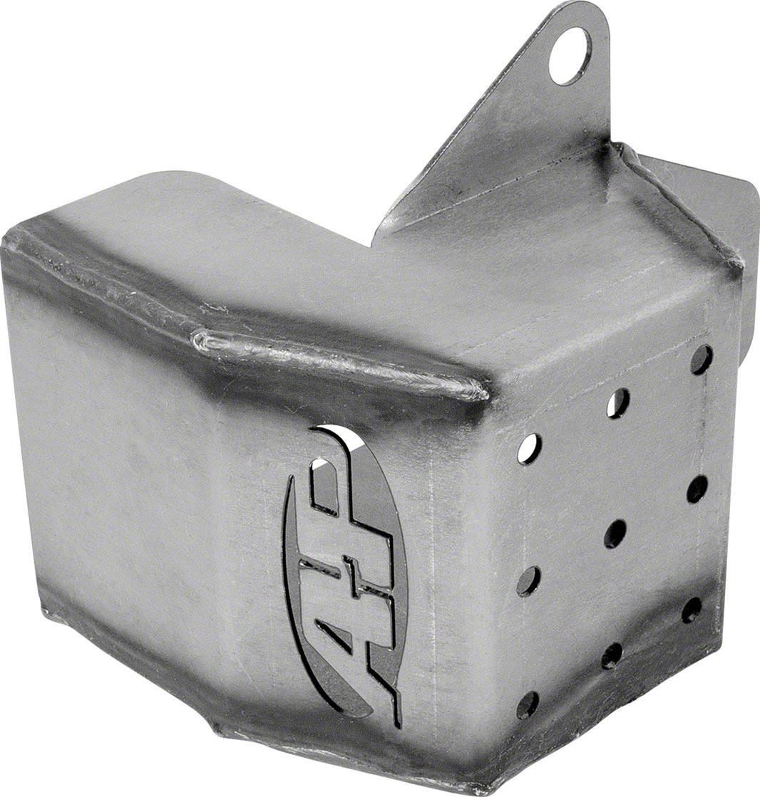 Toyota 4-Runner Windshield Washer Bottle Skid Plate; Bare Steel