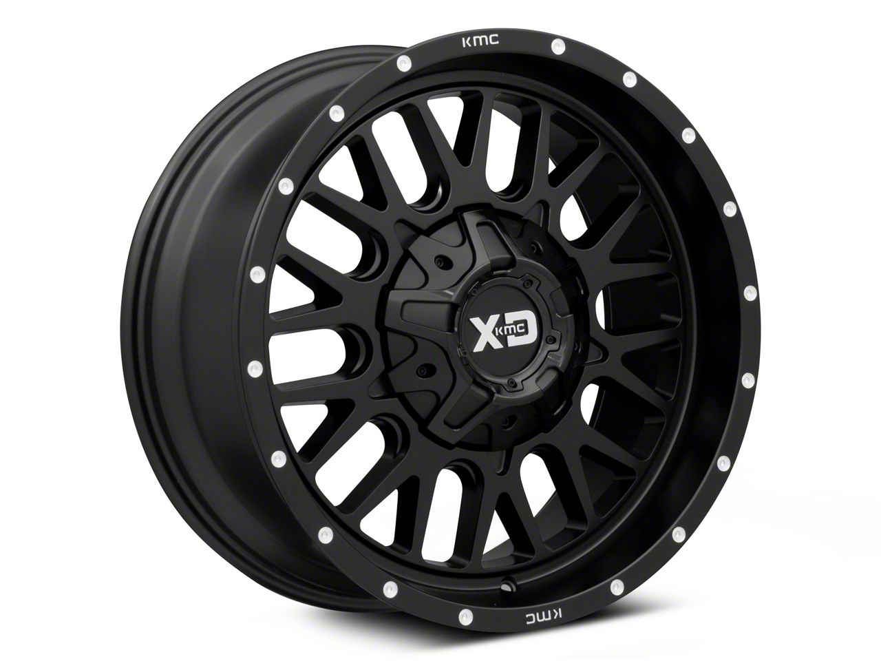 XD Toyota 4-Runner Snare Satin Black 6-Lug Wheel; 20x9; 0mm Offset