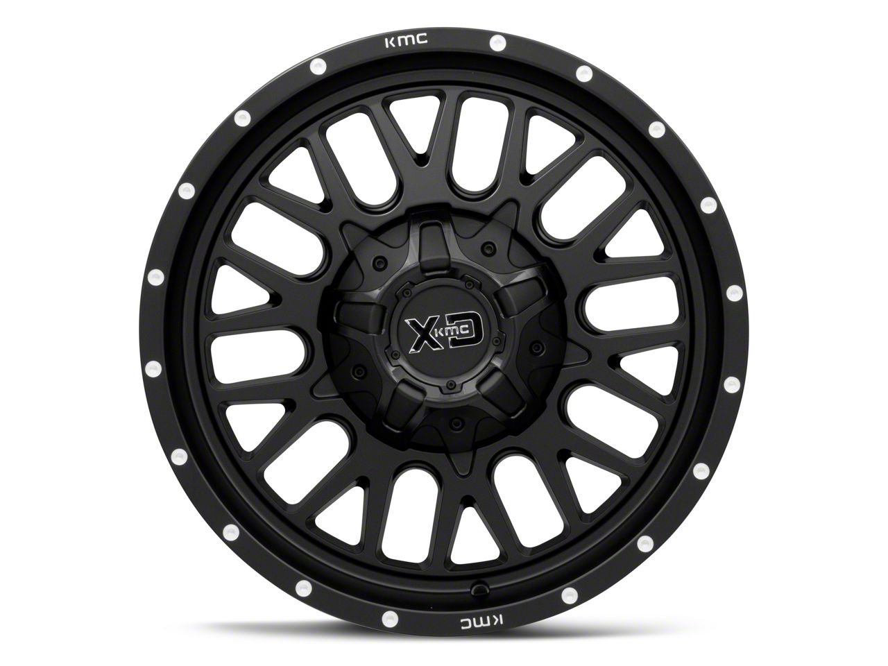 XD Toyota 4-Runner Snare Satin Black 6-Lug Wheel; 20x9; 0mm Offset