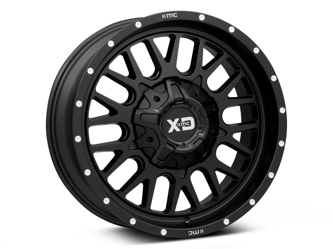 XD Toyota 4-Runner Snare Satin Black 6-Lug Wheel; 20x9; 0mm Offset