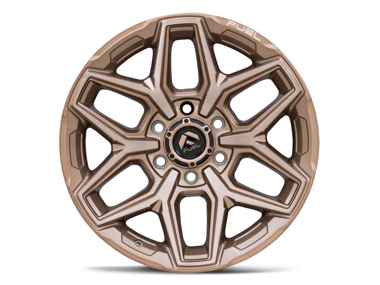 タイヤ・ホイール ysdmr402 Fuel Wheels Toyota 4-Runner Flux Platinum Bronze 6-Lug Wheel; 20x9