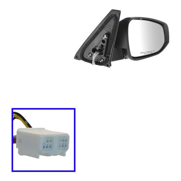 4Runner Mirror Power Heated Mirror With Signal & Puddle Light For Toyota 4Runner 2014-2018 Left Side | Kool Vue Replacement TY155EL-S 4Runner Tail Lights - Foto 8