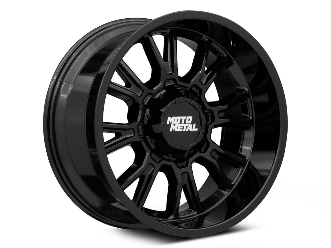 Grond ブラックメタル　blackl Moto Metal Toyota 4-Runner Legacy Gloss Black 6-Lug Wheel; 17x9