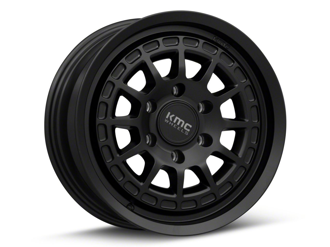 KMC Toyota 4-Runner Canyon Satin Black 6-Lug Wheel; 17x8; 20mm