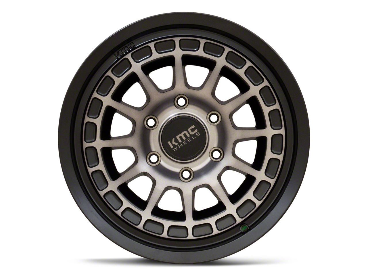 KMC Toyota 4-Runner Canyon Satin Black with Gray Tint 6-Lug