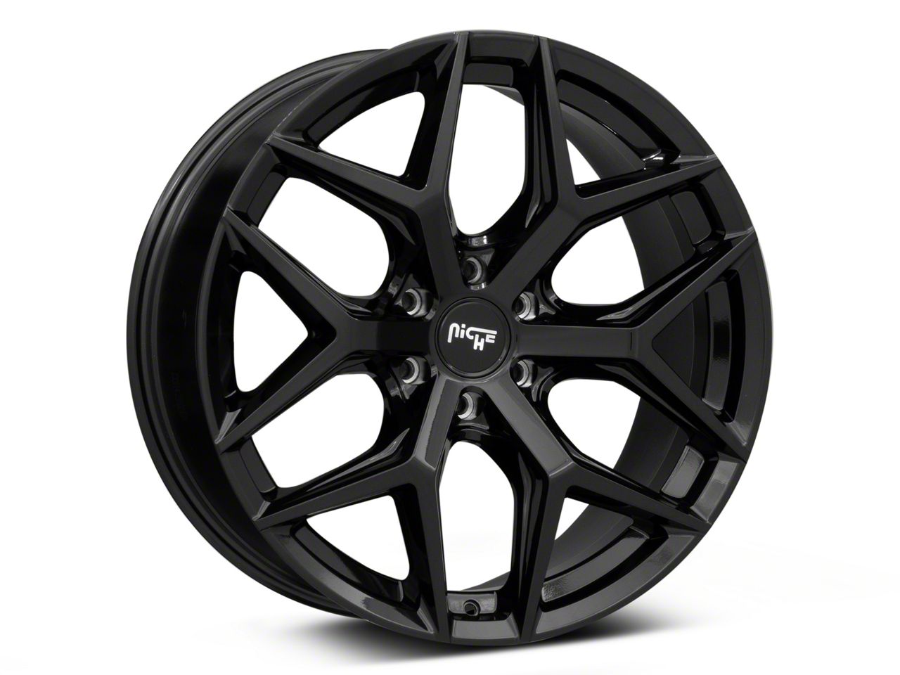 Niche Toyota 4-Runner Vice SUV Gloss Black 6-Lug Wheel; 20x9; 30mm