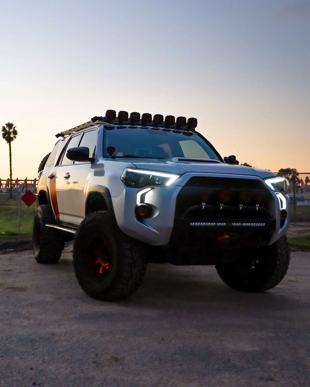 Aiden James Customs Toyota 4-Runner The Original LED DRL Bezel