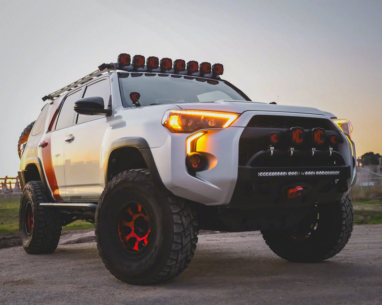Aiden James Customs Toyota 4-Runner The Original LED DRL Bezel