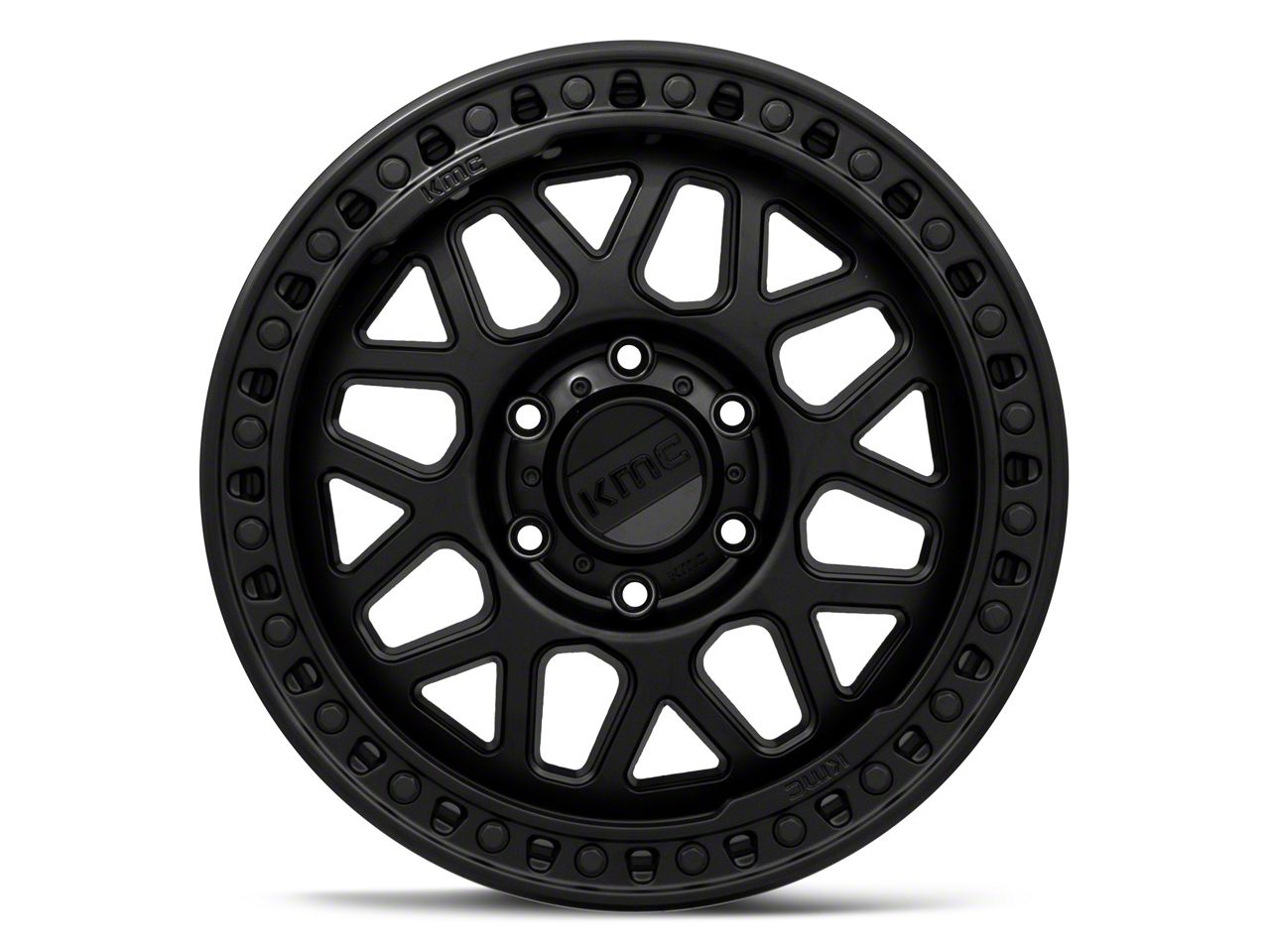 KMC Toyota 4-Runner GRS Satin Black 6-Lug Wheel; 17x9; 0mm Offset