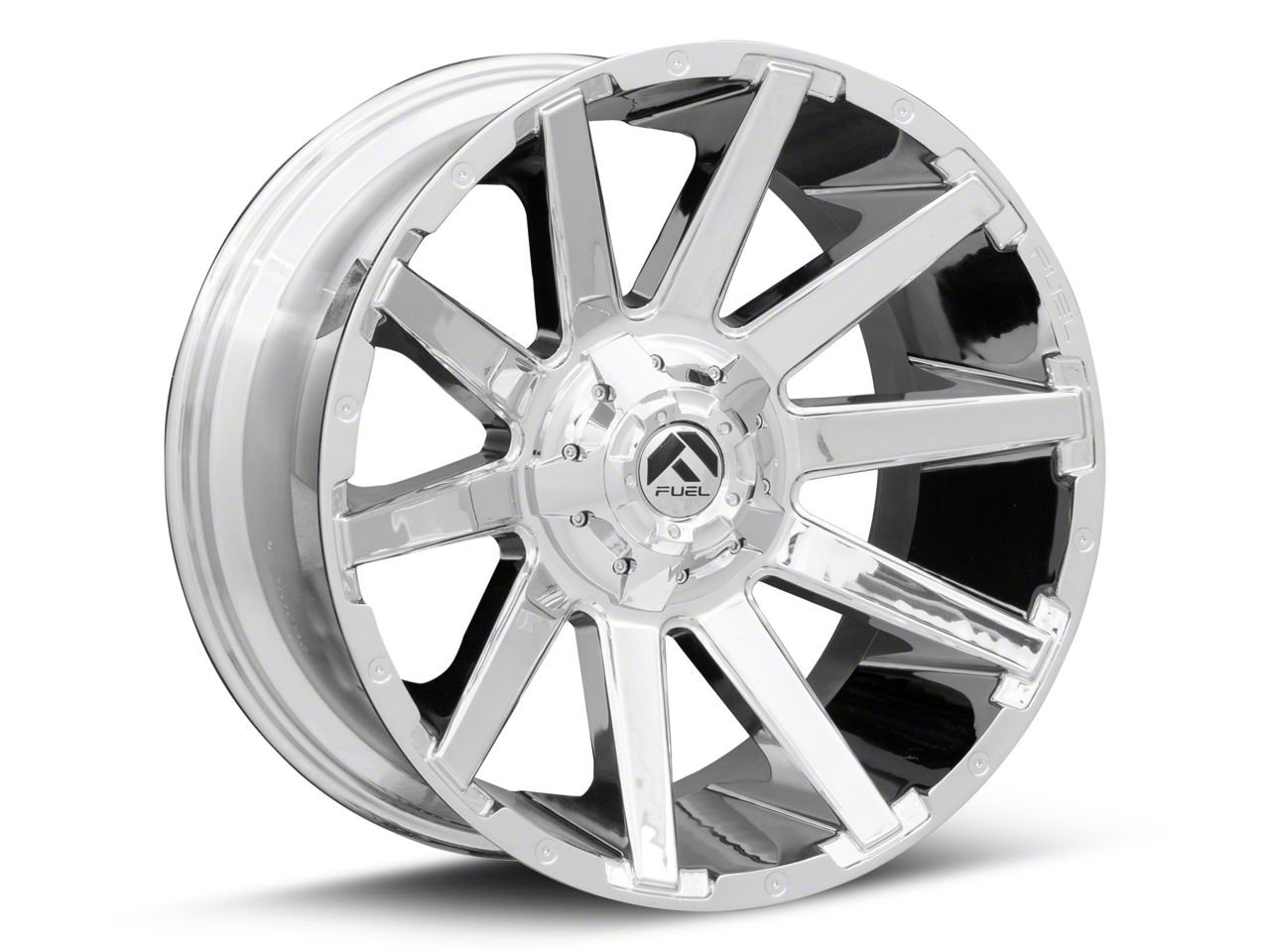 Fuel Wheels Toyota 4-Runner Contra Chrome 6-Lug Wheel; 22x12 Fuel Wheels Toyota 4-Runner Contra Chrome 6-Lug Wheel; 22x12