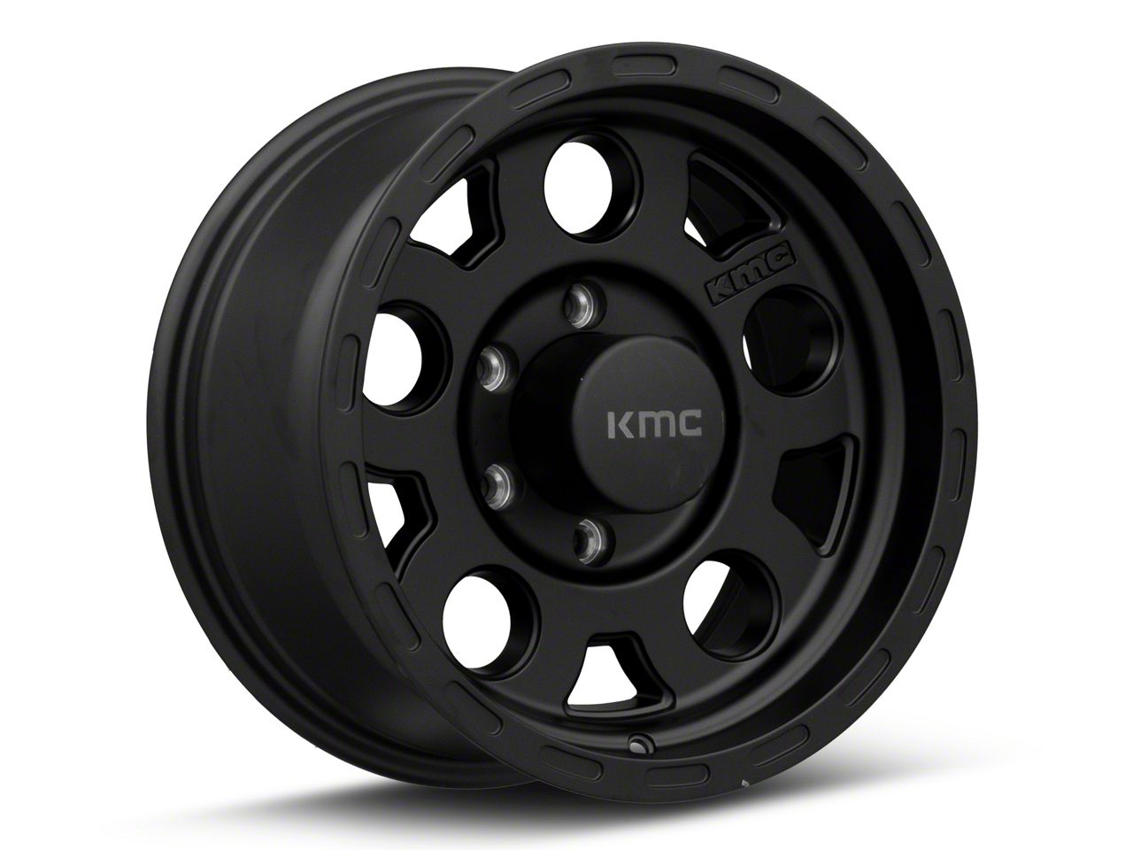 KMC Toyota 4-Runner Enduro Matte Black 6-Lug Wheel; 16x9; -12mm