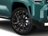 106 Gloss Black 6-Lug Wheel; 22x9; 28mm Offset (25-26 4Runner)