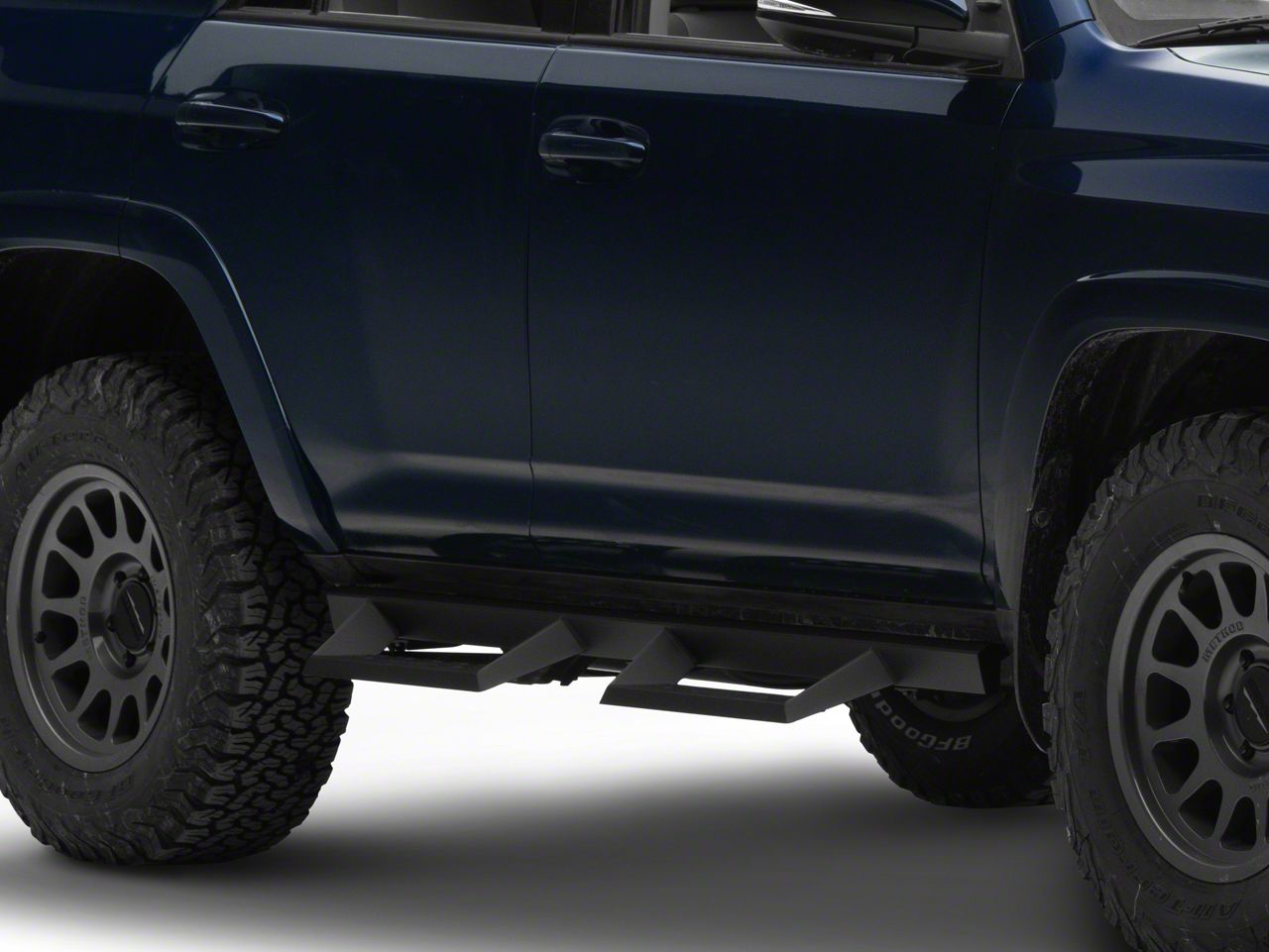 RedRock Toyota 4-Runner 4-Inch Drop TC1 Running Boards; Textured
