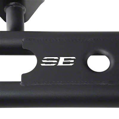 Smittybilt Toyota 4-Runner SRC Side Armor with Steps; Textured
