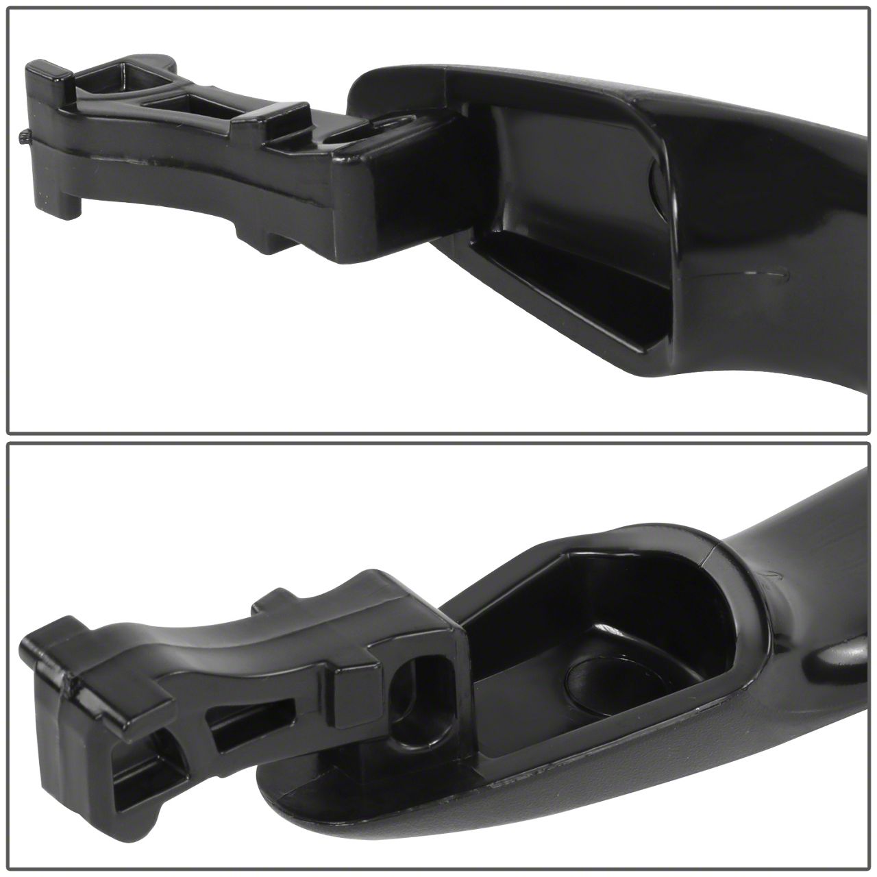 Chrome Passenger Side Front Door Handle For Toyota 4Runner - Without Keyhole, Direct Replacement