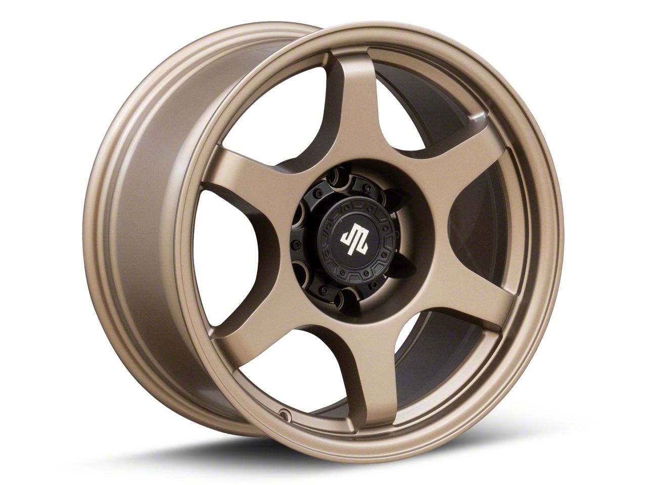 Mammoth Toyota 4-Runner Super Six Satin Bronze 6-Lug Wheel; 17x8.5