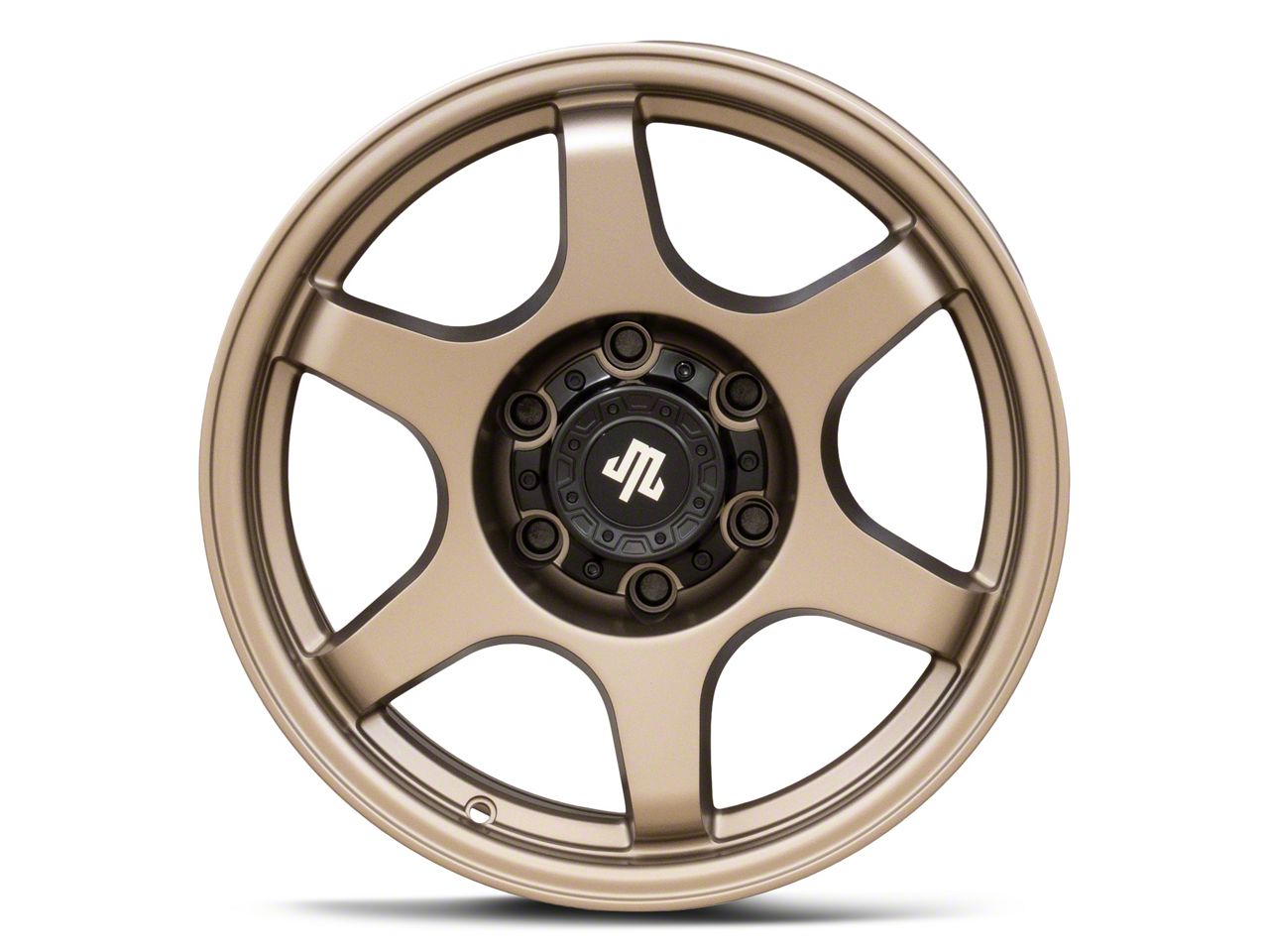 Mammoth Toyota 4-Runner Super Six Satin Bronze 6-Lug Wheel; 17x8.5