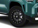 Mayhem Wheels Warrior Black Milled 6-Lug Wheel; 18x9; -12mm Offset (25-26 4Runner)
