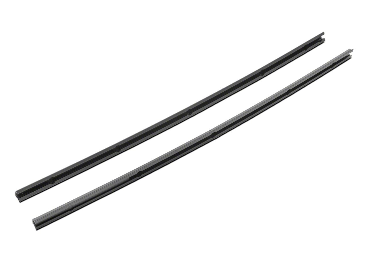 Rhino-Rack Tacoma Vortex RLT600 Trackmount 2-Bar Roof Rack; Black