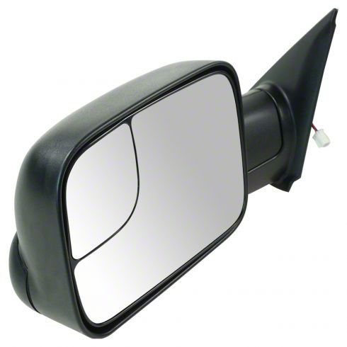 Tacoma Powered Heated Mirrors; Textured Black (16-19 Tacoma) - Free