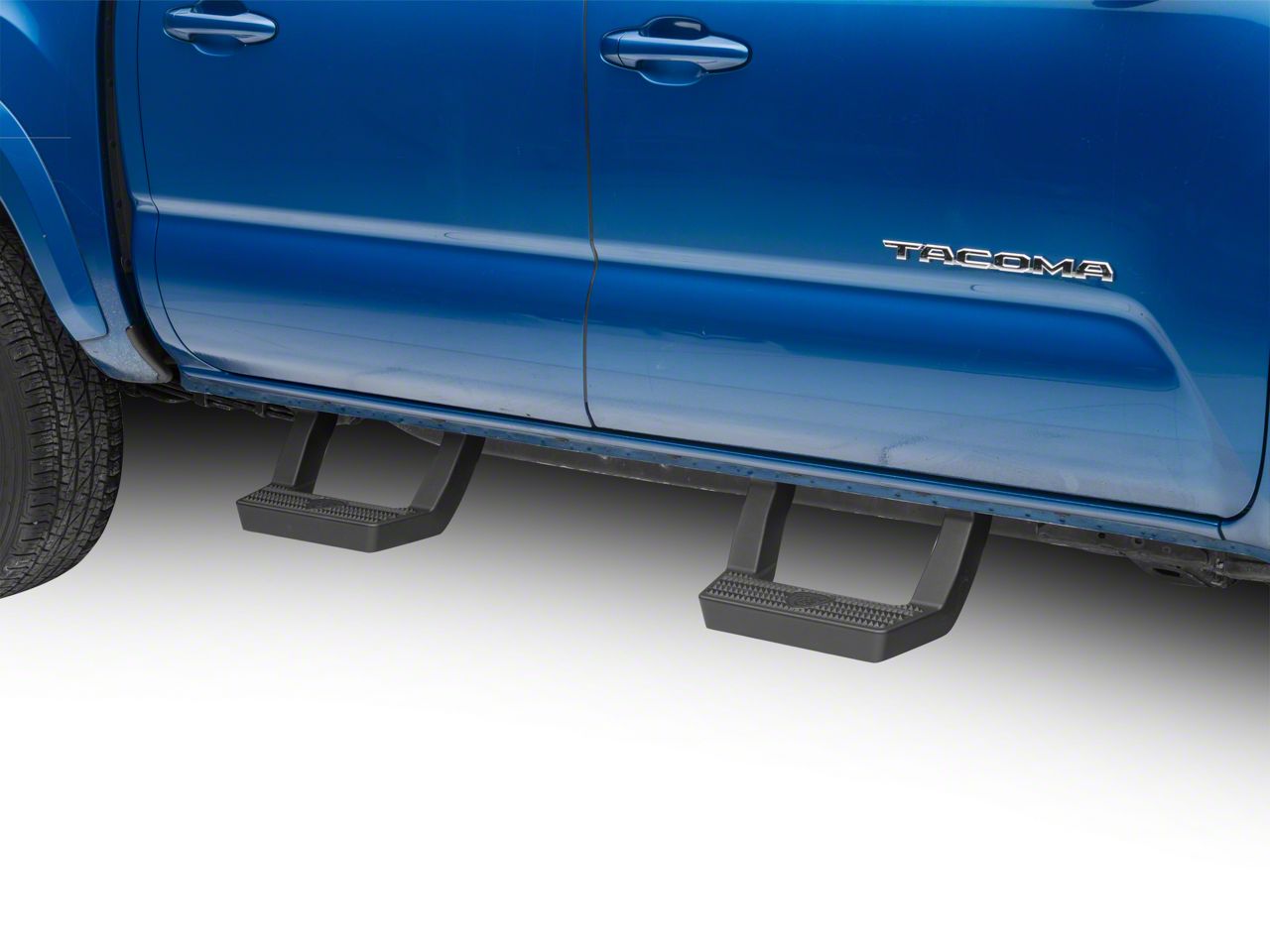 Tacoma LD Side Steps; Black; Pair (05-26 Tacoma) - Free Shipping
