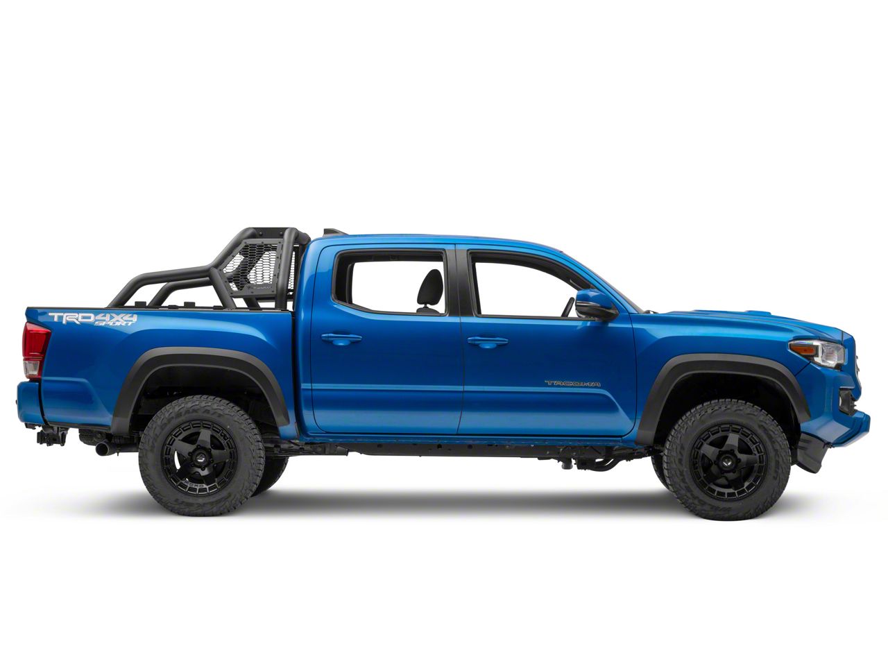 Armordillo Tacoma CR1 Chase Rack with LED Shroud; Matte