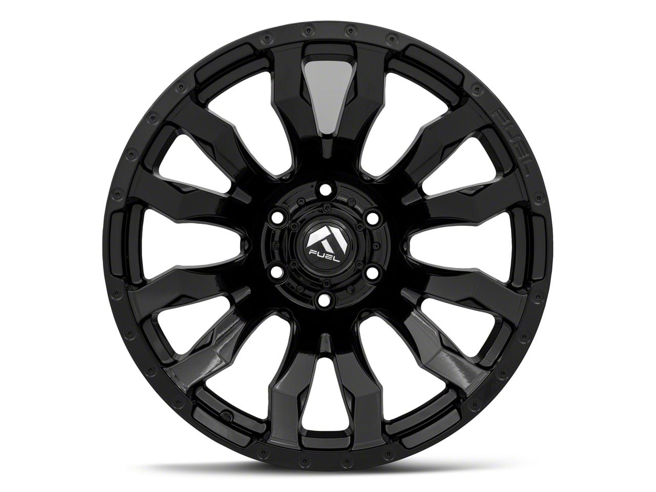 Fuel Wheels Tacoma Blitz Gloss Black 6-Lug Wheel; 18x9; -12mm