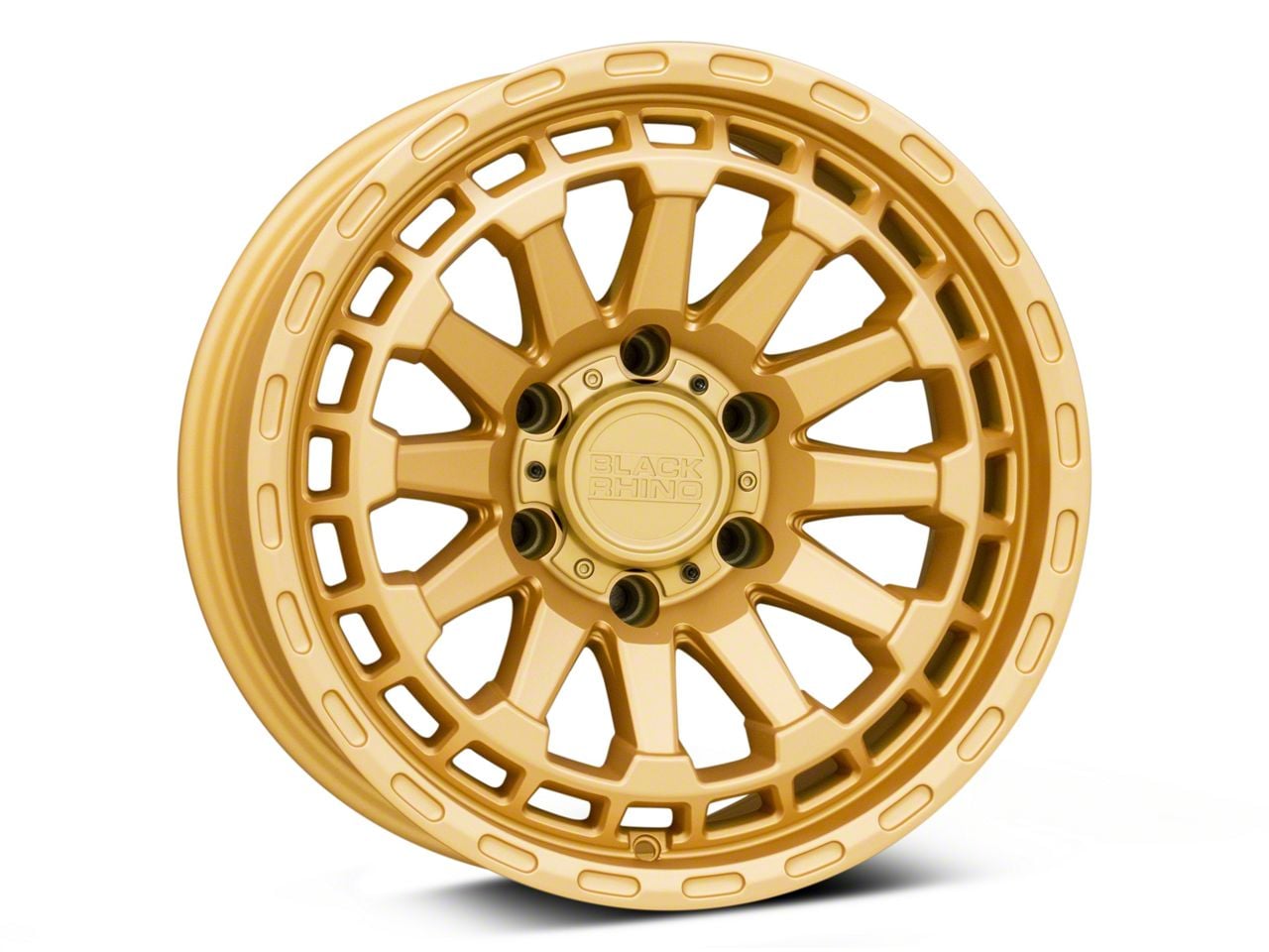 タイコンデロガ SR BGS 10 (ゴールドラベル) Black Rhino Tacoma Raid Gold 6-Lug Wheel; 17x8.5; 0mm Offset