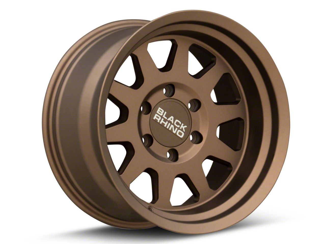 Black Rhino Tacoma Stadium Matte Bronze 6-Lug Wheel; 17x9.5