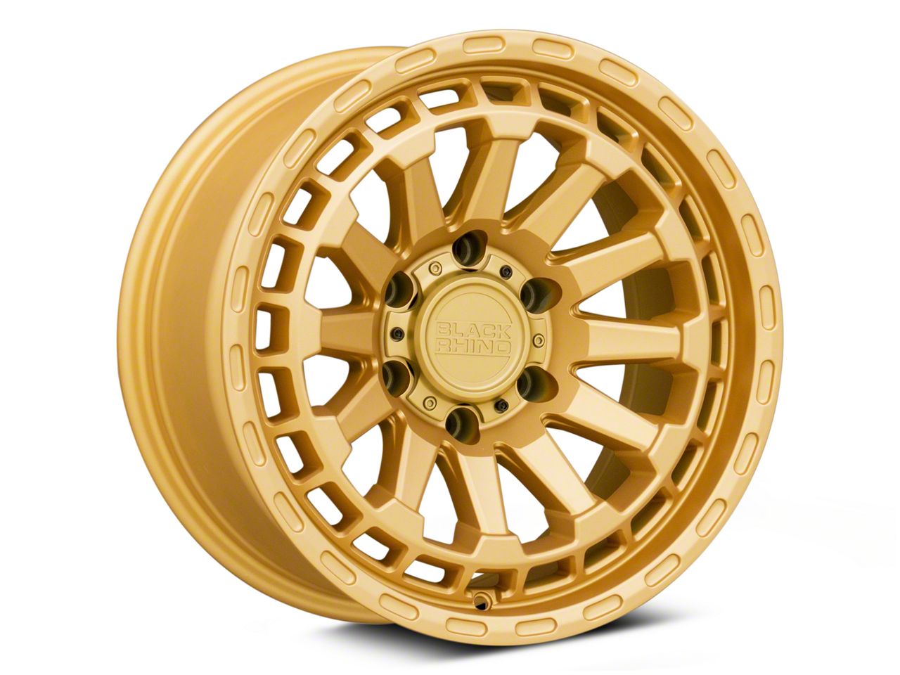 Black Rhino Tacoma Raid Gold 6-Lug Wheel; 20x9.5; -18mm Offset