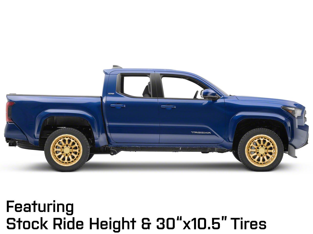 Black Rhino Tacoma Raid Gold 6-Lug Wheel; 20x9.5; -18mm