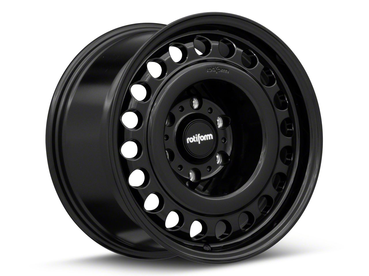 Rotiform Tacoma R191 STL Gloss Black 6-Lug Wheel; 18x9; 18mm
