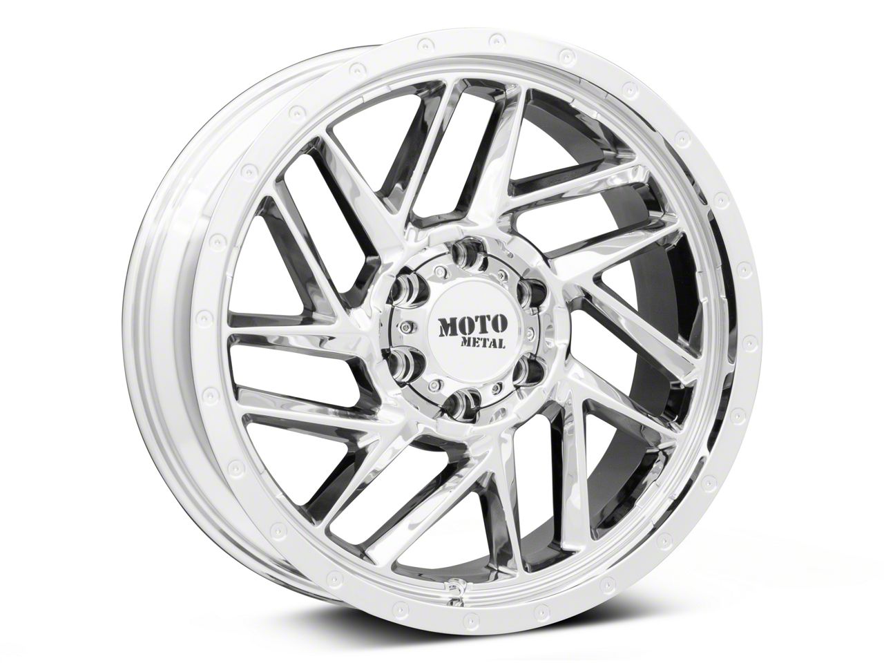 tomozou Moto Metal Tacoma MO985 Breakout Chrome 6-Lug Wheel; 20x9