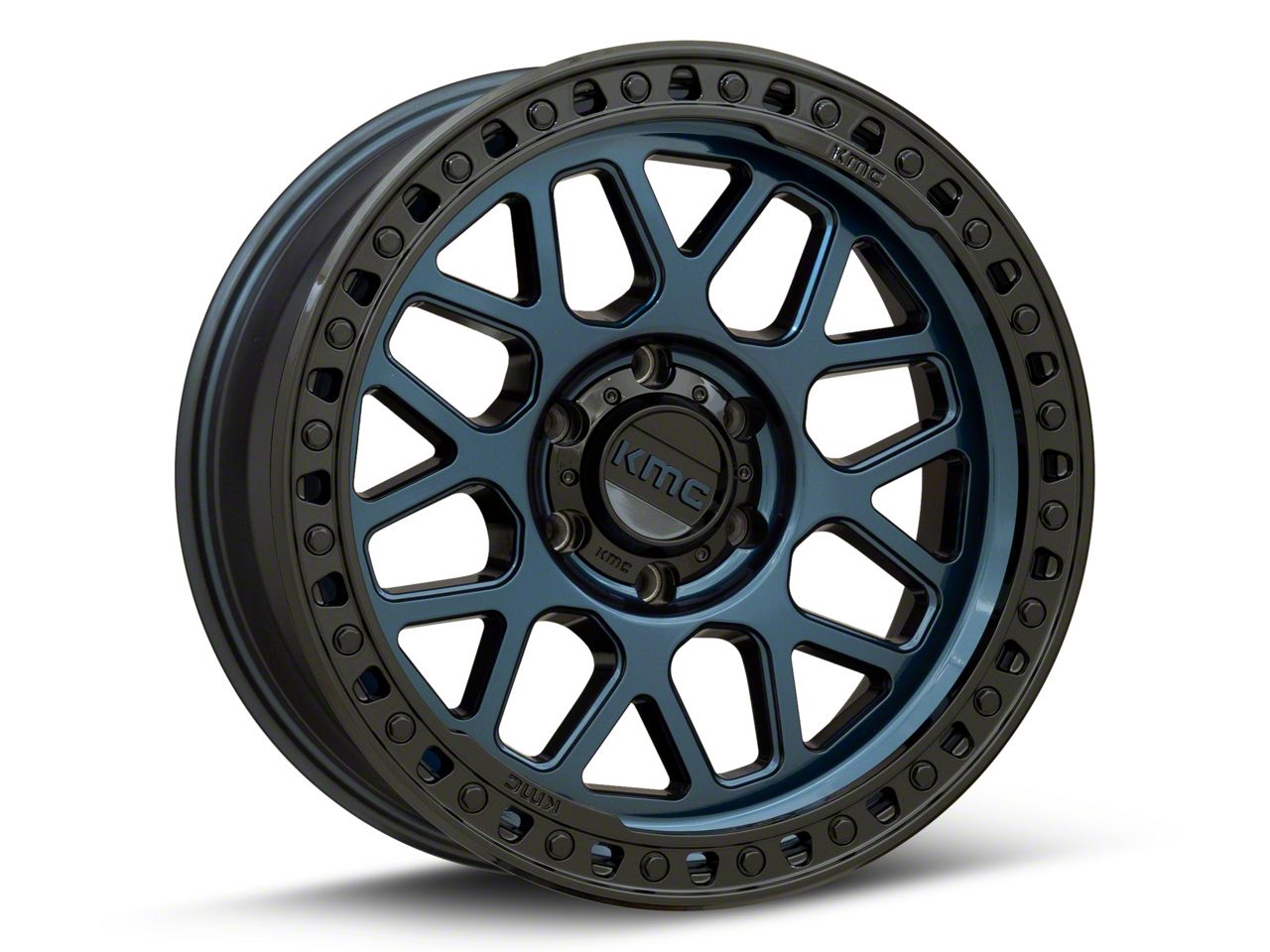 GW値下❗️わずか走行700kmほぼ新品BFGoodrich×AMJタイヤセット KMC Tacoma GRS Midnight Blue with Gloss Black Lip 6-Lug