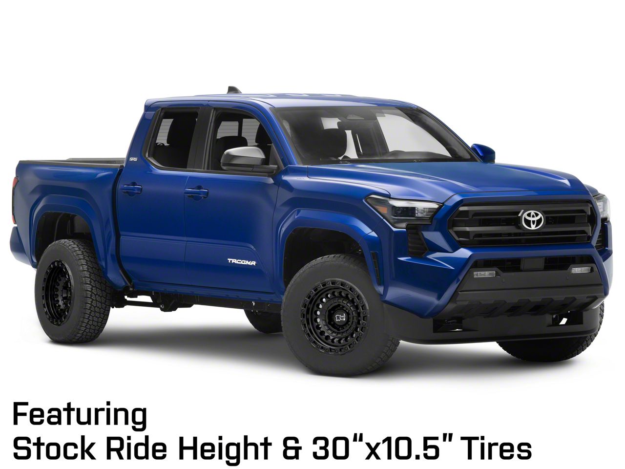 Black Rhino Tacoma Sentinel Matte Black 6-Lug Wheel; 17x8.5
