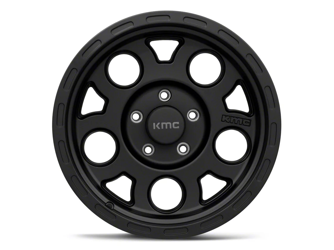 KMC Tacoma Enduro Matte Black 5-Lug Wheel; 16x8; 0mm Offset