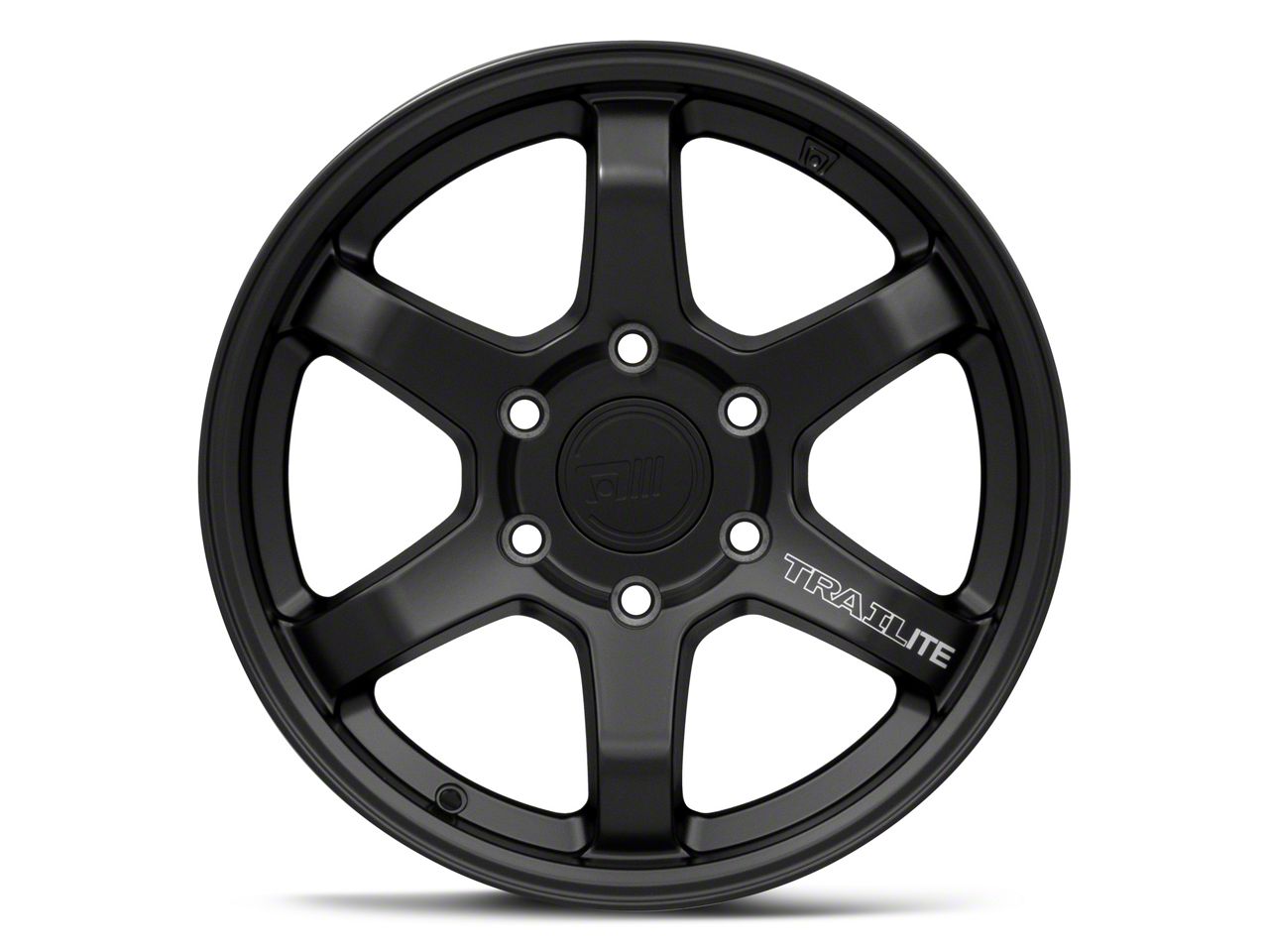 Motegi Tacoma Trailite Satin Black 6-Lug Wheel; 17x8.5; 0mm