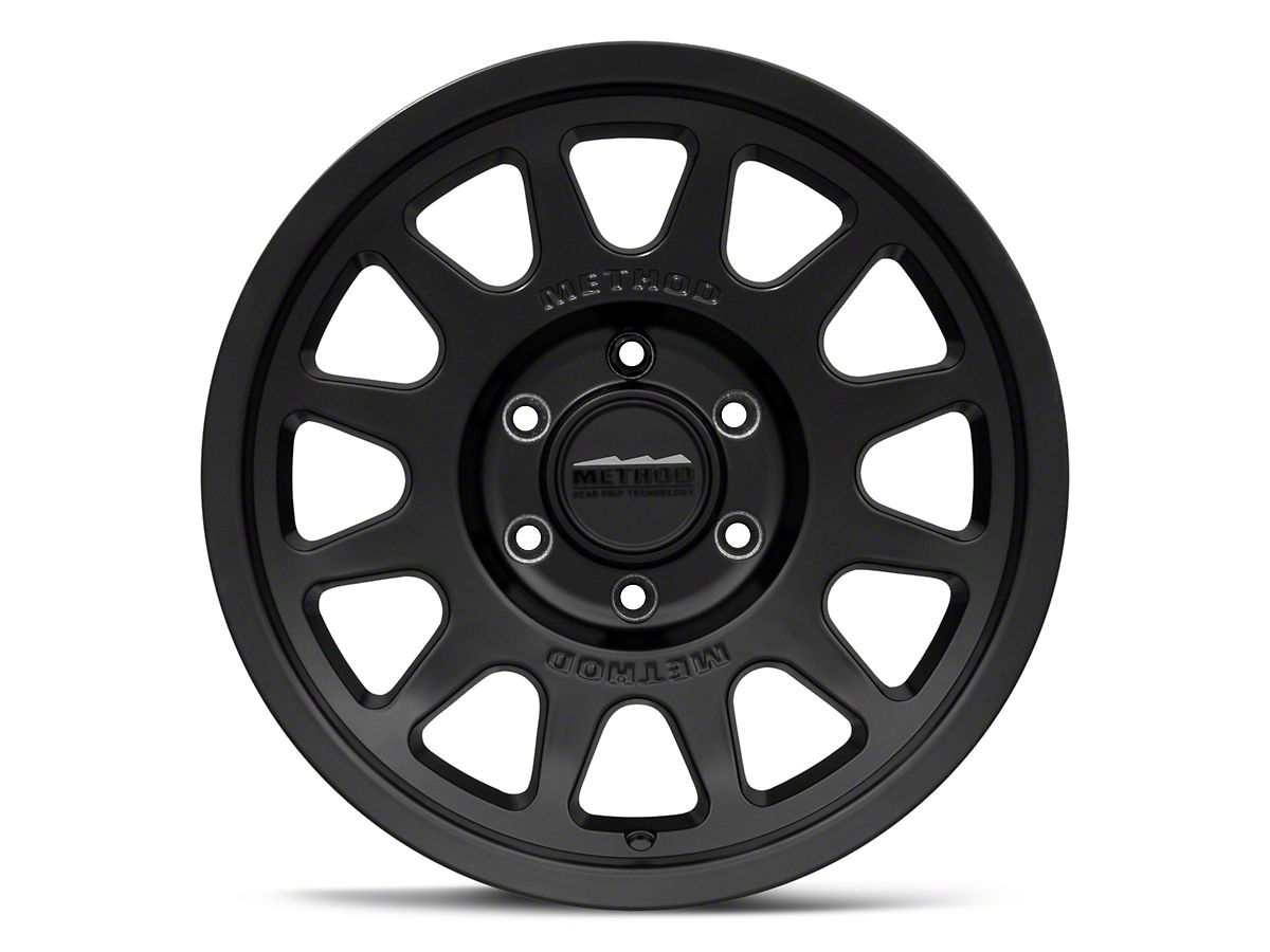 Method Race Wheels Tacoma MR703 Bead Grip Matte Black 6-Lug Wheel 