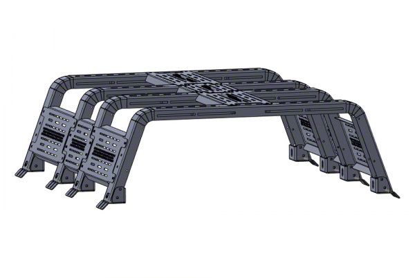 Tacoma Thorax Bed Rack System; 12-Inch Height (05-23 Tacoma