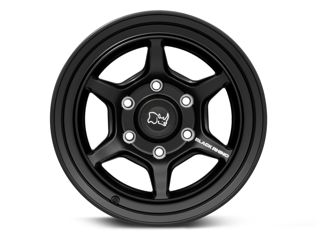 Black Rhino Tacoma Shogun Matte Black 6-Lug Wheel; 17x8.5 Black Rhino Tacoma Shogun Matte Black 6-Lug Wheel; 17x8.5