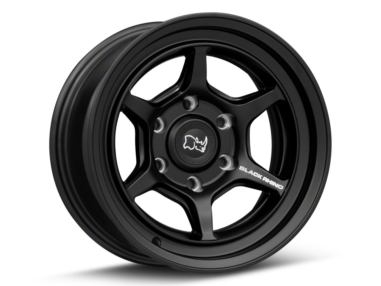 Black Rhino Tacoma Shogun Matte Black 6-Lug Wheel; 17x8.5