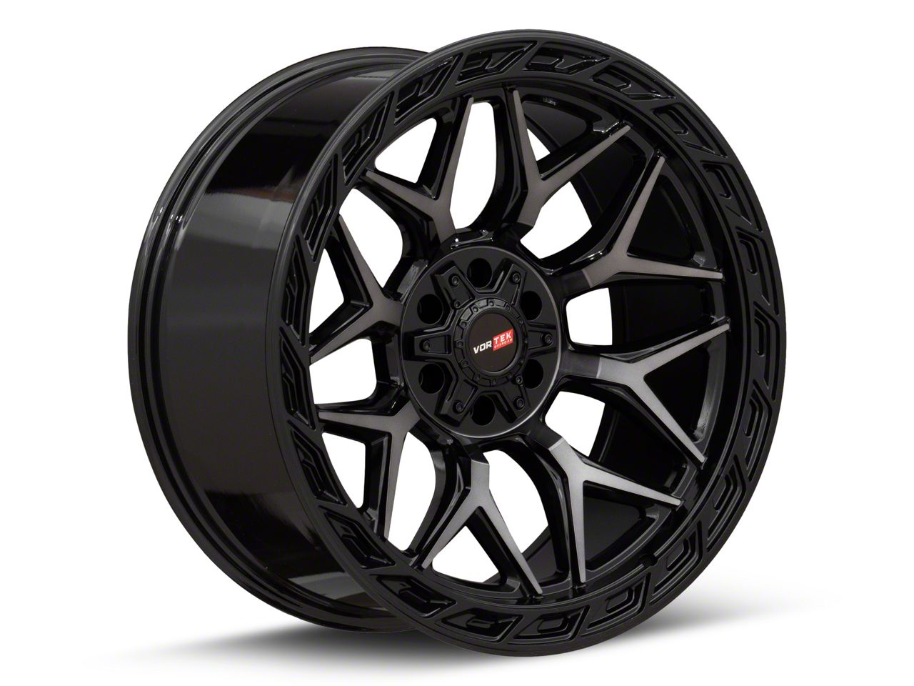 Vortek Off-Road Tacoma VRP-504 Black Diamond Cut with Dark