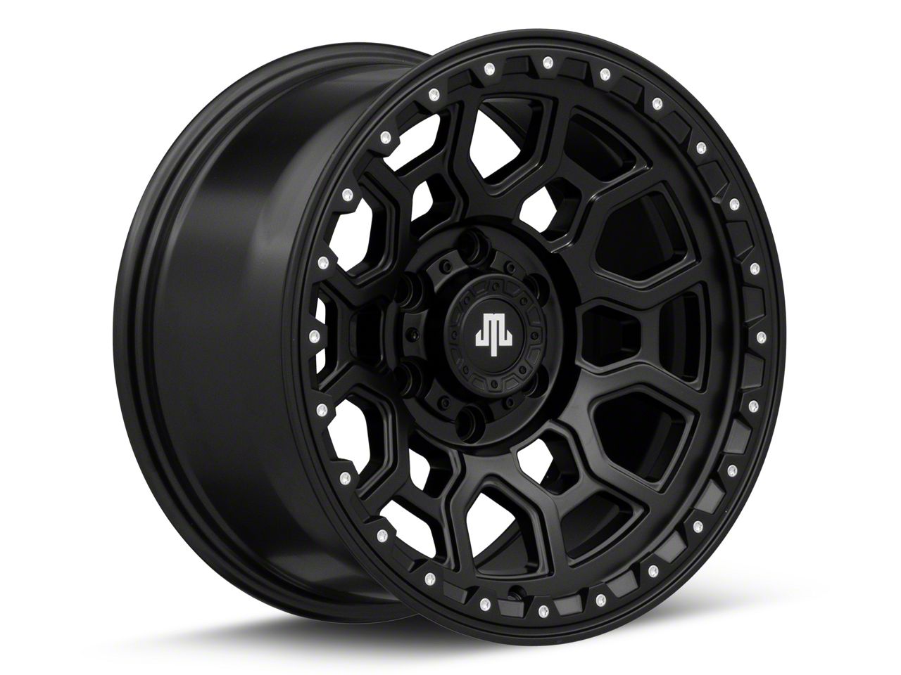 Mammoth Tacoma Hunter Satin Black 6-Lug Wheel; 17x9; 0mm Offset